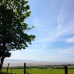 A beautiful view from the Heswall Dales looking over to the River Dee & North Wales