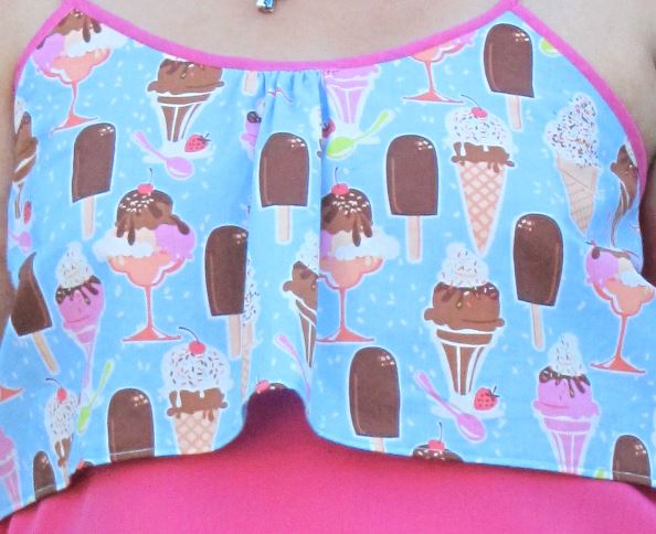 Ice-Cream Waterfall Tank Detail