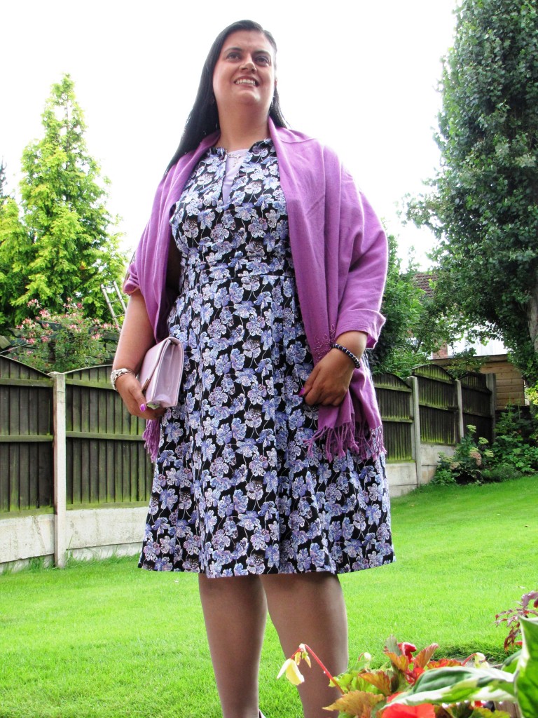 Purple Stitcher Bluegingerdoll Odette Dress Evening Look