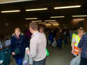 Lots & lots of happy shoppers