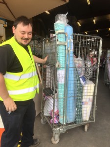 A very kind member of staff helped us get the cage to the car!