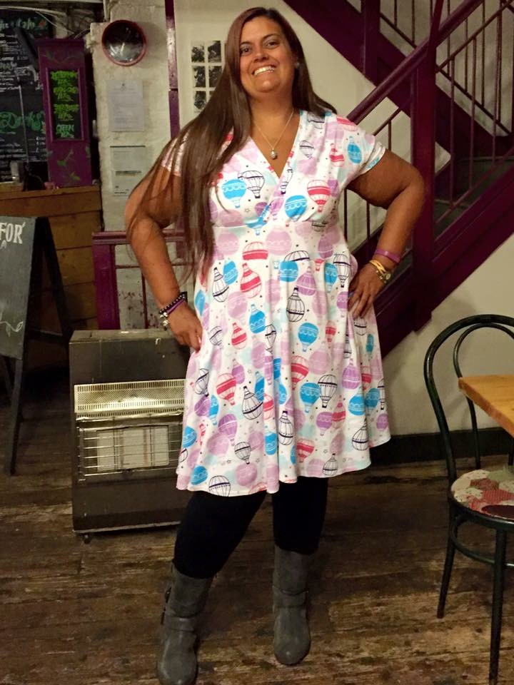 Wearable toile tiramisu dress