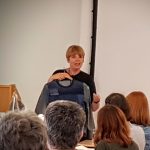 Portia's talk at the sewing weekender