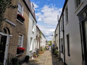 Pretty streets of Cambridge