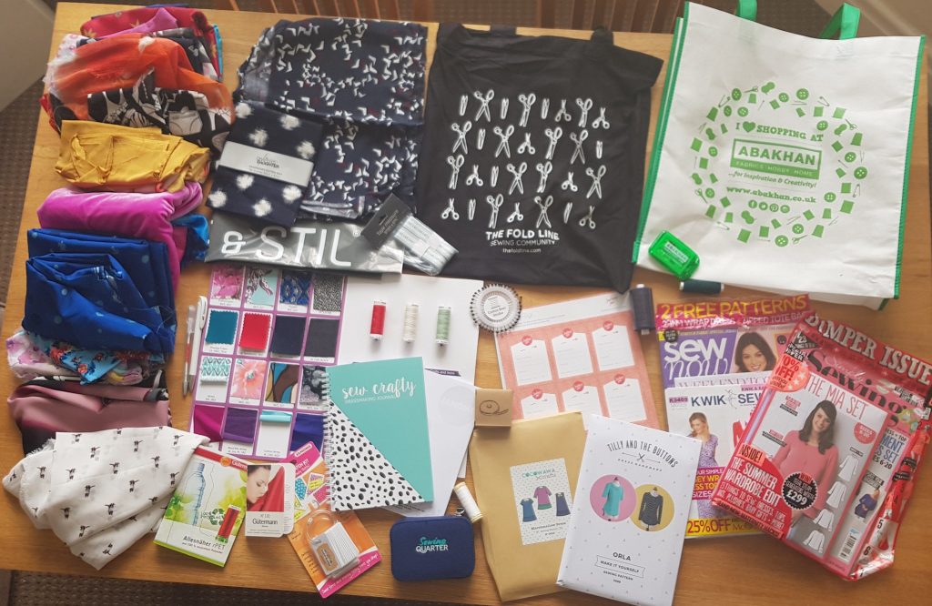 Sewing Weekender Goody Bags